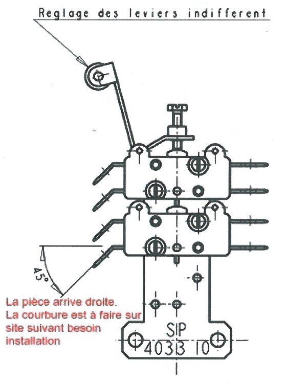 Microswitch, sur plaque, (ensemble microswitch accessoire 70 599 110 + 70 500 279 + microswitch 83 106 029 + 83 106 022 monté sur platine 70 500 770)