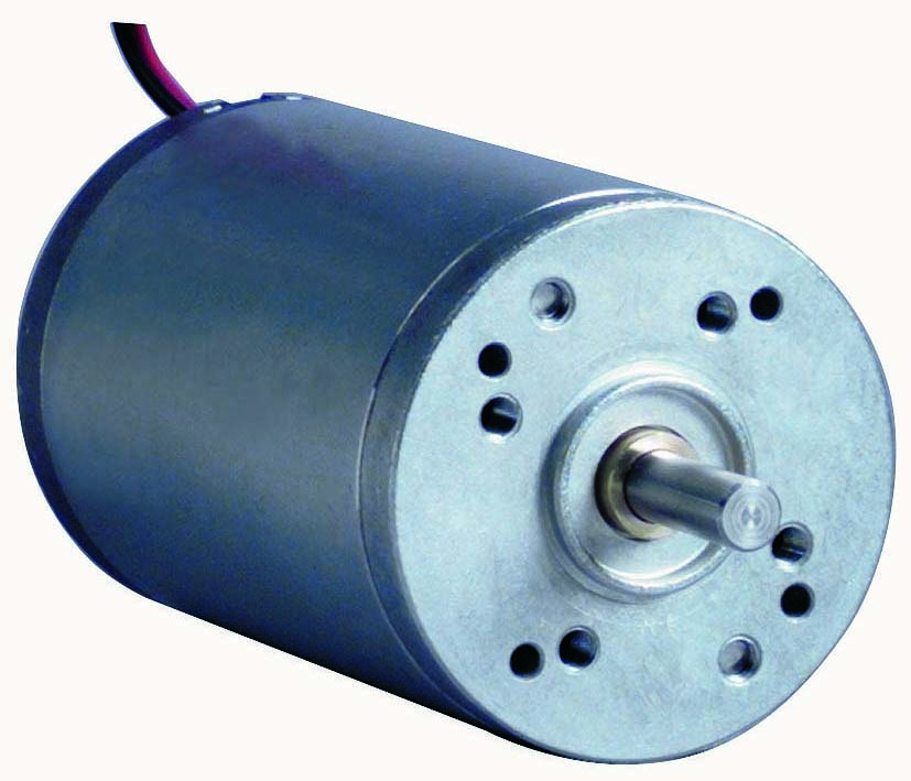 DC Brush Motor 828005 4000RPM Vdc=12 Dir.=2 (Round front face - Metal rear face)