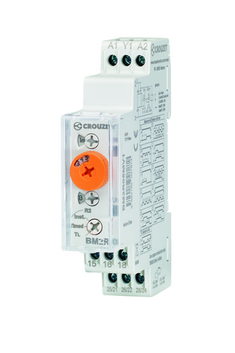 BM2R Syr-Line Timer DIN rail mount 17.5 mm - 2 Relays 8A