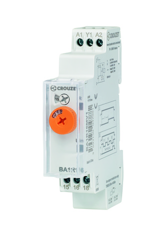 BA1R Syr-Line Timer DIN rail mount 17.5 mm - 1 Relay 16A