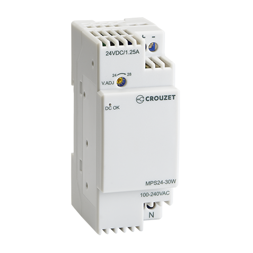 Modular power supply 30W, 100-240 VAC/24 VDC, 1.2 A