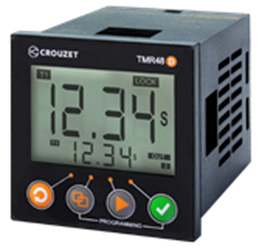 Digital Timer TMR48D - Multifunction E - 8 Pins - 1x5A - 100...240VAC/DC